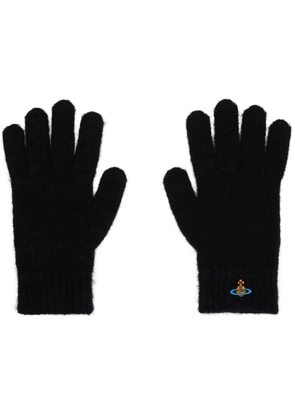 Vivienne Westwood Black Fluffy Gloves