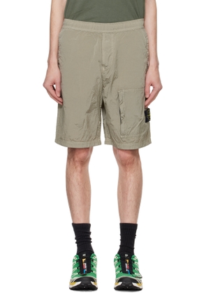 Stone Island Beige L0219 Nylon Metal ECONYL Shorts