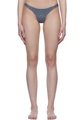Magda Butrym Navy Thin Bikini Bottoms