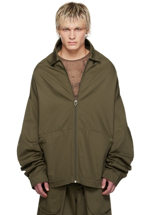 Jean Paul Gaultier Khaki Shayne Oliver Edition Jacket