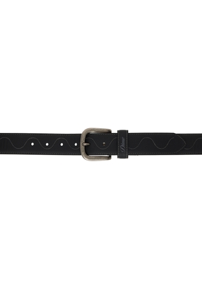 Dime Black Desert Leather Belt