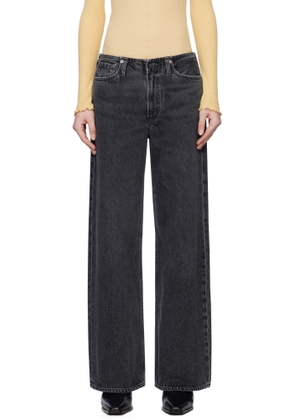 AGOLDE Black Lex Jeans