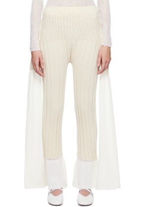 ISSEY MIYAKE Off-White 'Behind The Scenes' Trousers