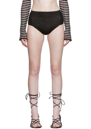 A. ROEGE HOVE Black Emma Briefs