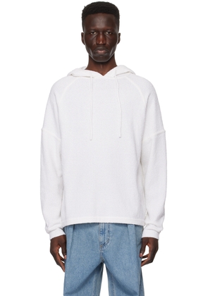 WOOYOUNGMI Off-White Drawstring Hoodie