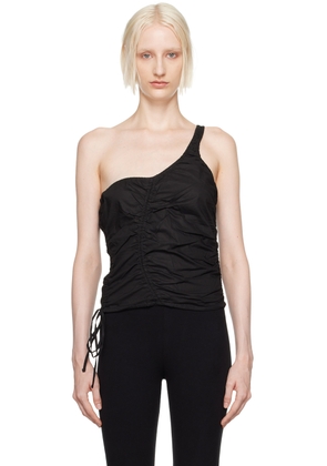 Deiji Studios Black Scrunchie Top