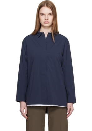 Veilance Navy Diene LS Shirt