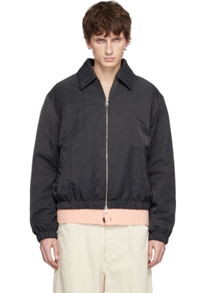 AMI Paris Gray Ami de Coeur Jacket