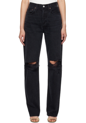 AGOLDE Black Kelly Jeans