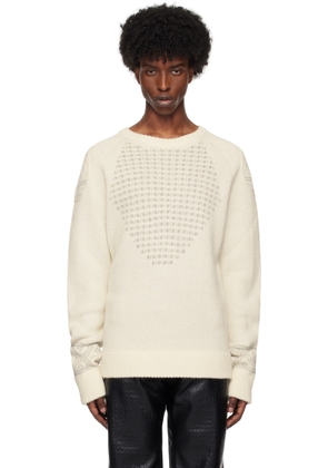 GmbH Off-White Raed Biker Sweater