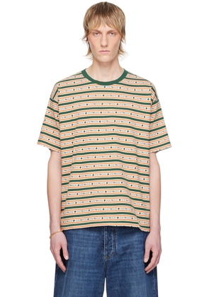 Bode Green Scottie Jacquard T-Shirt