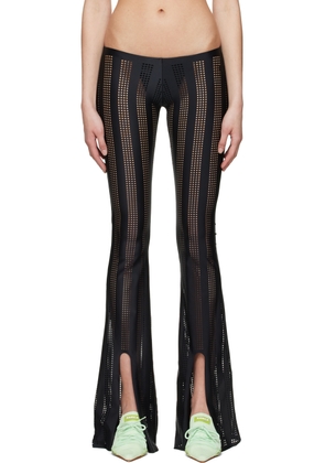 FAL-ASH Black Polyester Leggings