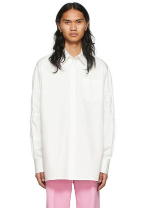 We11done White Cotton Shirt