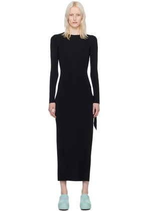 SIMONMILLER Black Junjo Maxi Dress