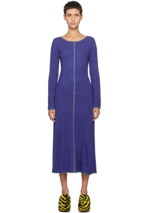 SIMONMILLER Blue Glenn Maxi Dress