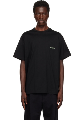 WOOYOUNGMI Black Light Graphic T-shirt