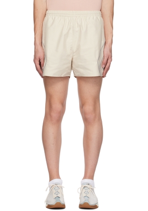 John Elliott Beige Paneled Shorts