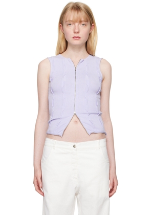 Gimaguas Blue Forat Tank Top