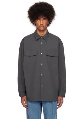 WOOYOUNGMI Gray Chest Pocket Shirt