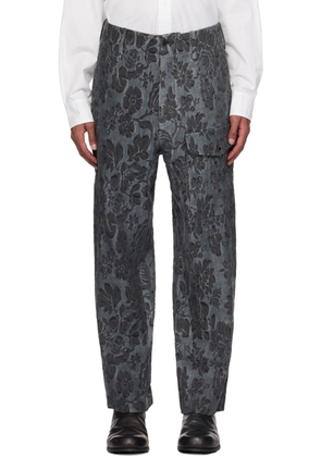 UMA WANG Gray Paxton Trousers