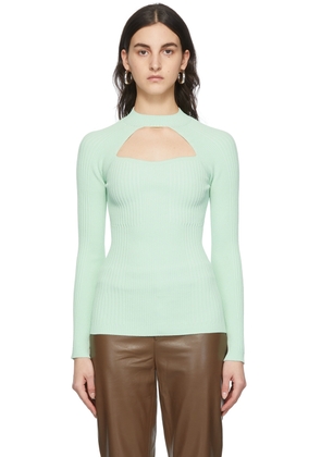 AERON Green Tulane Top