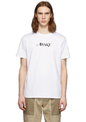 Moncler Genius 2 Moncler 1952 White Awake NY Edition Logo T-Shirt