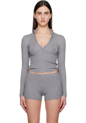 Miaou Gray Vlad Sweater
