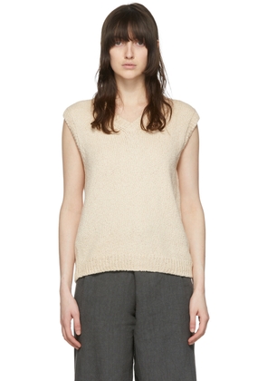 Arch The Off-White Cotton Sweater Vest