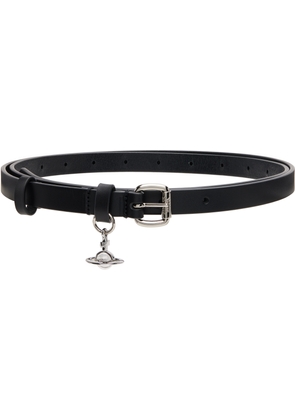 Vivienne Westwood Black Alex Charm Belt