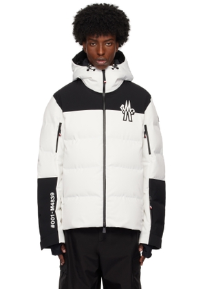 Moncler Grenoble Black & White Curtis Down Jacket