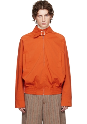 JW Anderson Orange Harrington Jacket