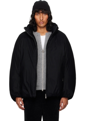 WOOYOUNGMI Black Flocked Jacket