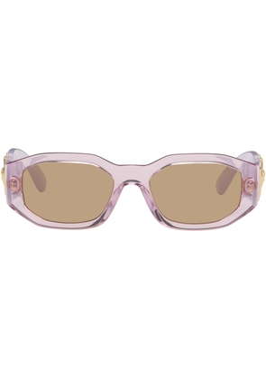 Versace Purple Medusa Biggie Sunglasses