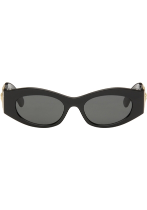 Versace Black Medusa Biggie Butterfly Sunglasses