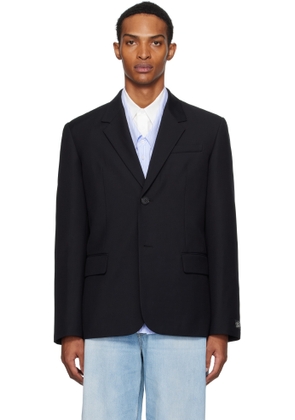 We11done Black Button Blazer