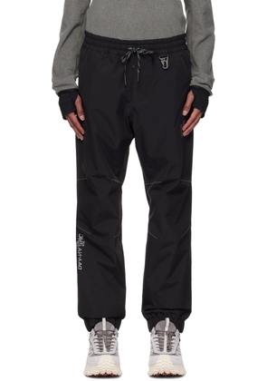 Moncler Grenoble Black Windproof Padded Trousers