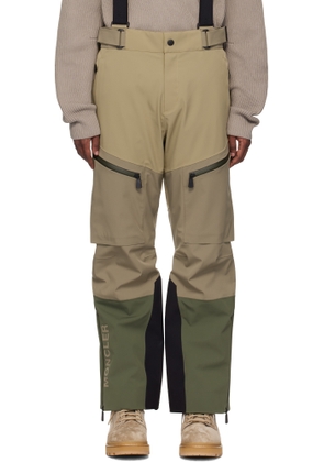 Moncler Grenoble Green Ski Trousers