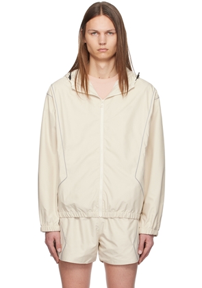 John Elliott Off-White Paneled Anorak Jacket