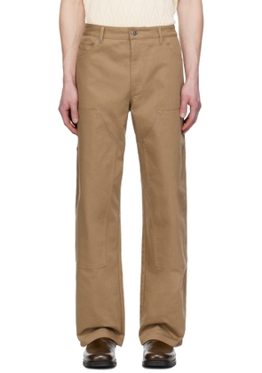 Golden Goose Tan Patch Trousers