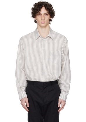 The Row White & Gray Feme Shirt