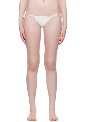 Gimaguas White Nina Bikini Bottom