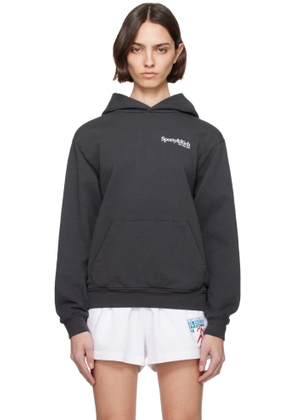 Sporty & Rich Black HWCNY Hoodie