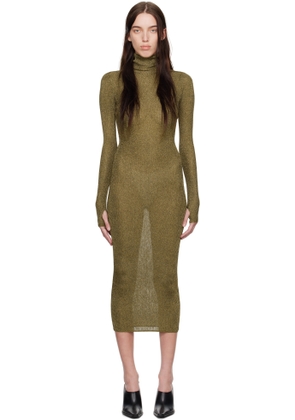 Isabel Marant Khaki Josita Maxi Dress