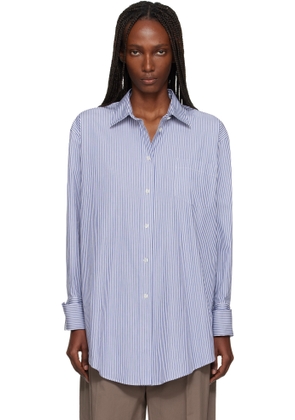 The Row White & Blue Ment Shirt