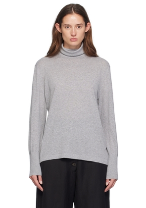 Studio Nicholson Gray Nilo Turtleneck