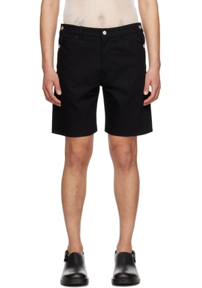 Courrèges Black Sailor Shorts