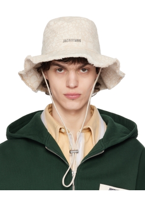 JACQUEMUS Beige La Croisière 'The Artichaut' Bucket Hat