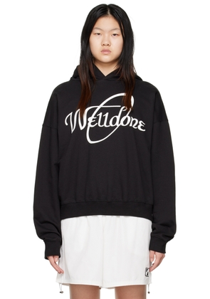 We11done Black Circle Hoodie