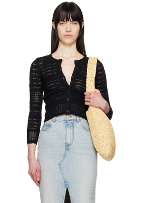 Isabel Marant Etoile Black Ajaline Cardigan