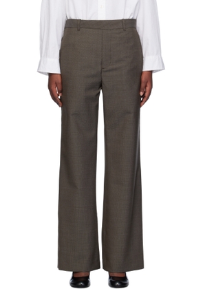 OUR LEGACY Gray Unveil Trousers